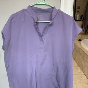 Figs jogger scrub set top- medium (oversized fit) joggers-xl petite